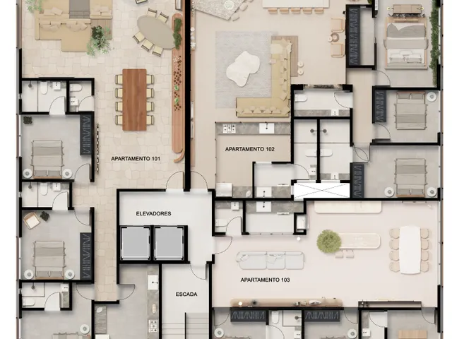 Imagem 16: Apartamento à venda no bairro Camboinha - Cabedelo/PB