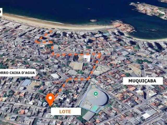 Imagem 2: Lote á venda de 310m² - Morro da Caixa DÁgua em Muquiçaba - Guarapari -ES