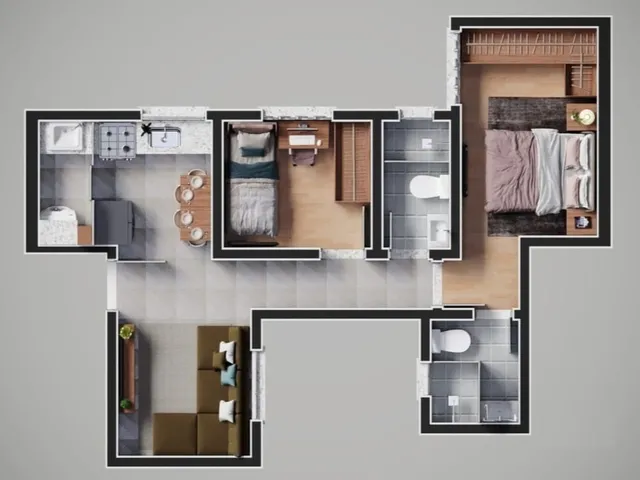 Imagem 8: Comprar cobertura com 2 quartos em bairro Campestre Santo André SP, apartamento sem