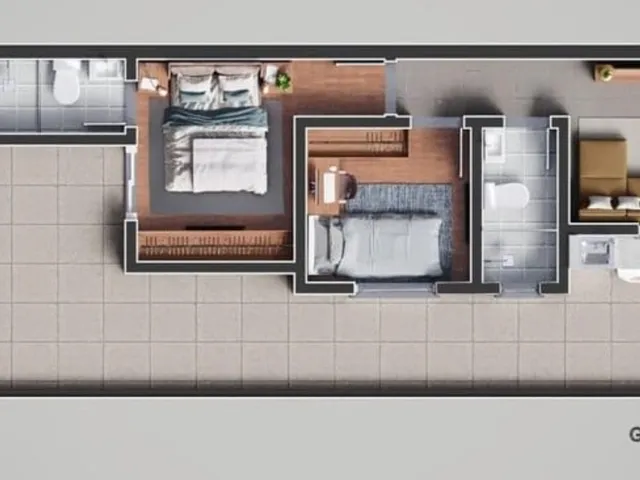 Imagem 12: Comprar cobertura com 2 quartos em bairro Campestre Santo André SP, apartamento sem