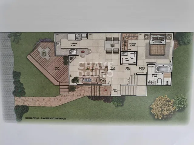 Imagem 3: Charmosa casa em condomínio, para venda em Itaipava, Petrópolis RJ