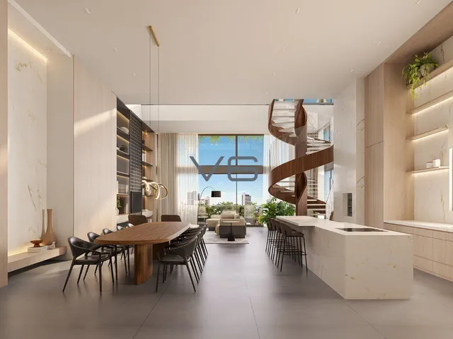 Imagem 11: Cobertura duplex com 3 suítes,460 m² privativos, 5 vagas de garagem, no Batel