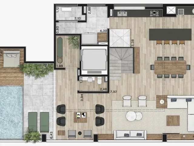 Imagem 10: Cobertura duplex em Pinheiros São Paulo SP, apartamento 3 dormitórios em Pinheiros São