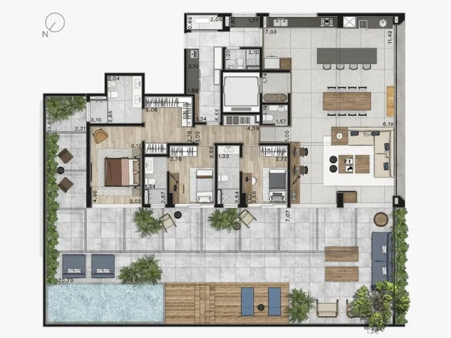 Imagem 13: Cobertura duplex em Pinheiros São Paulo SP, apartamento 3 dormitórios em Pinheiros São