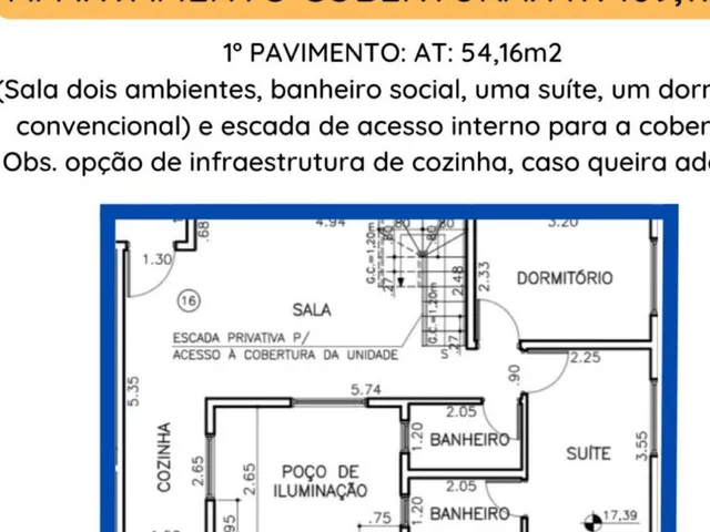 Imagem 12: Cobertura sem condomínio em Santa Maria Santo André SP, apartamento...