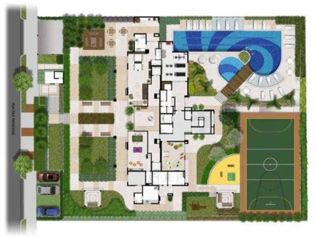 Imagem 6: Edifício Edifício Immani, apartamento 4 quartos em bairro Jardim Santo...