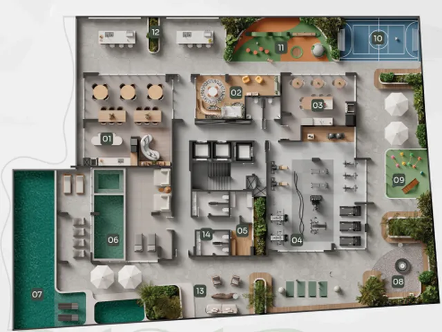 Imagem 2: Cobertura de Luxo no Centro de Itajaí-Sc com 4 Quartos, 2 Suítes, 268,30 M². Aproveite!