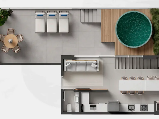 Imagem 11: Cobertura de Luxo no Centro de Itajaí-Sc com 4 Quartos, 2 Suítes, 268,30 M². Aproveite!