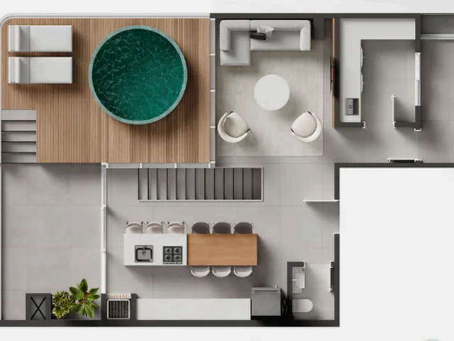 Imagem 15: Cobertura de Luxo no Centro de Itajaí-Sc com 4 Quartos, 2 Suítes, 268,30 M². Aproveite!