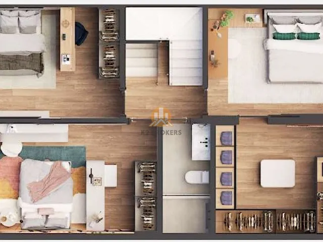 Imagem 2: Casa à venda em Curitiba, CENTRO CÍVICO, com 3 quartos, 206,02m²