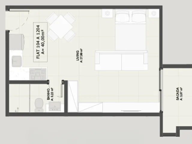 Imagem 6: Elohim - Elohim Apartamento com 2 dormitórios