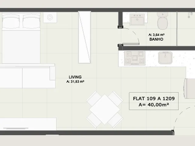 Imagem 7: Elohim - Elohim Apartamento com 2 dormitórios