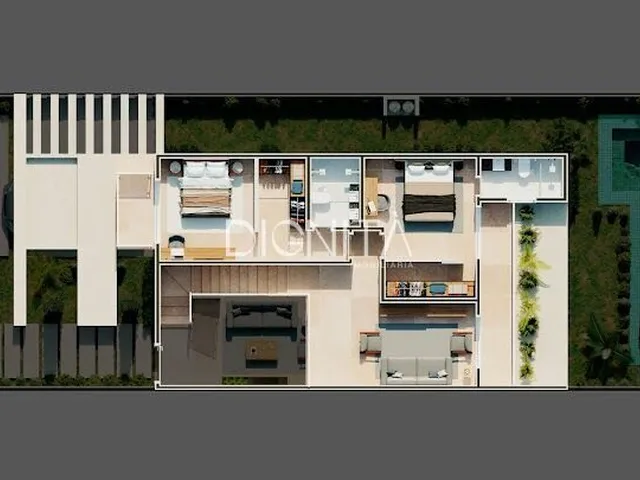 Imagem 2: Casa Exclusiva -3 e 4 suítes - Conceito inteligente - Aldeota do Eusébio