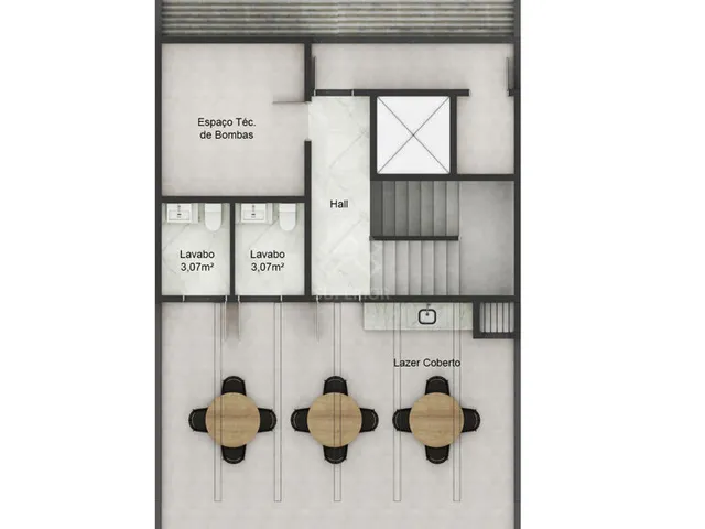 Imagem 4: Apartamento 2 quartos sendo 1 suíte à venda no bairro Cordeiros - Itajaí/SC