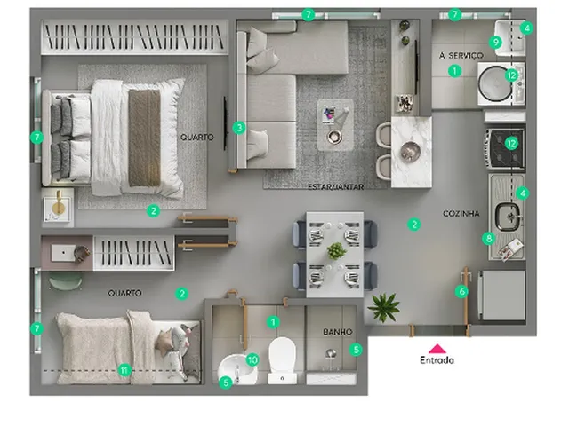 Imagem 13: Oportunidade Imperdível: Apartamento à Venda em São Paulo-SP, Cidade Ademar - 2