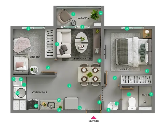 Imagem 14: Oportunidade Imperdível: Apartamento à Venda em São Paulo-SP, Cidade Ademar - 2