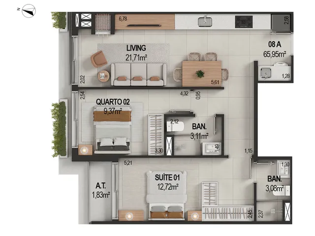 Imagem 5: Apartamento Residencial em Itapema - Sc, Várzea