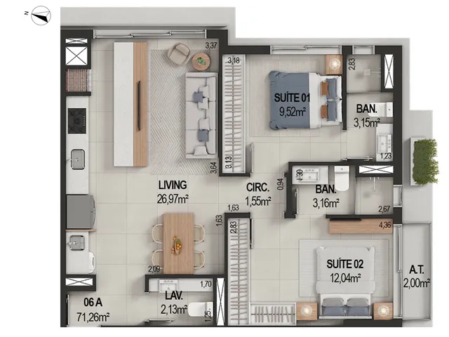 Imagem 6: Apartamento Residencial em Itapema - Sc, Várzea