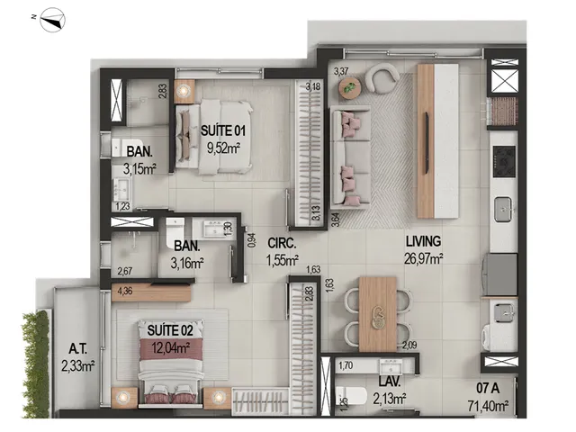 Imagem 7: Apartamento Residencial em Itapema - Sc, Várzea