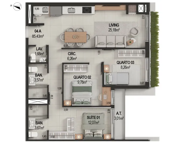 Imagem 8: Apartamento Residencial em Itapema - Sc, Várzea