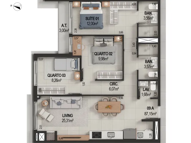 Imagem 10: Apartamento Residencial em Itapema - Sc, Várzea