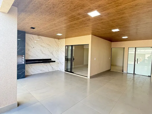 Imagem: Casa Moderna, 4 Quartos e Área Gourmet
