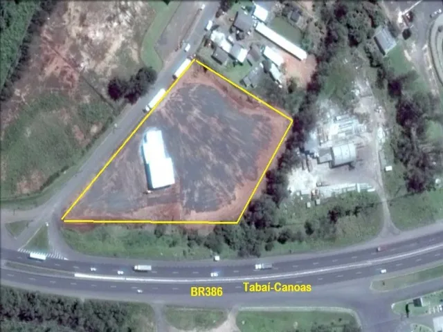 Imagem 2: Terreno para alugar em Nova Sta Rita, Berto Círio, RS, junto a BR386, sentido