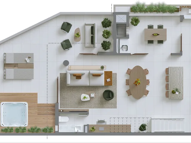 Imagem 8: Cobertura Residencial em Curitiba - Pr, Mercês
