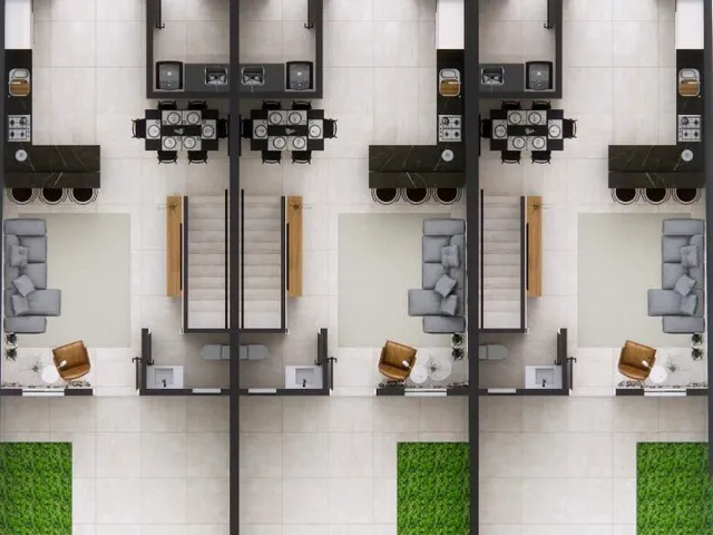 Imagem 16: Geminado 3 Quartos