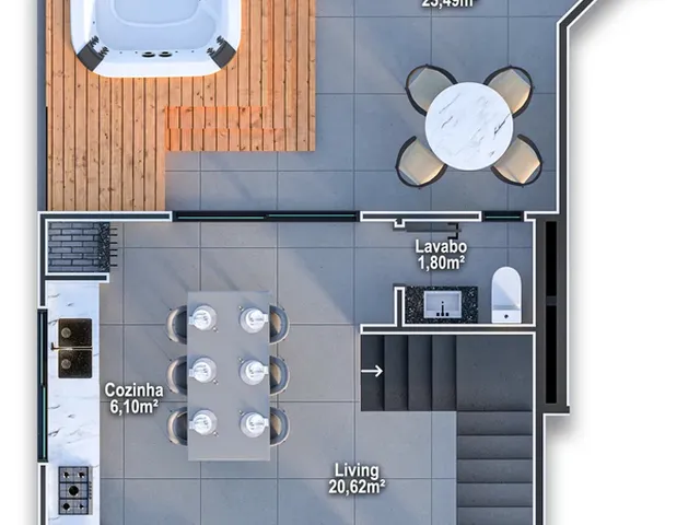 Imagem 6: Cobertura Residencial em Itajaí - Sc, Centro