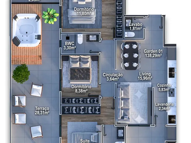 Imagem 7: Cobertura Residencial em Itajaí - Sc, Centro