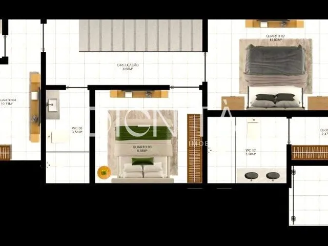 Imagem 3: Belíssima Casa Duplex em Rua Privativa
