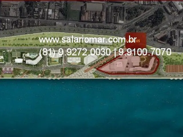 Imagem 2: Sala comercial de alto padrão com 200,02 m² à venda em São José, Recife-PE - MOURA