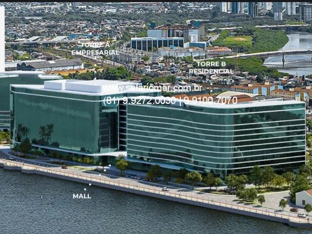 Imagem 3: Sala comercial de alto padrão com 200,02 m² à venda em São José, Recife-PE - MOURA