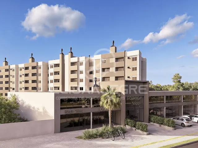 Imagem 3: Apartamento 2 Quartos com Sacada e Churrasqueira - na Planta - Estância Velha, Canoas