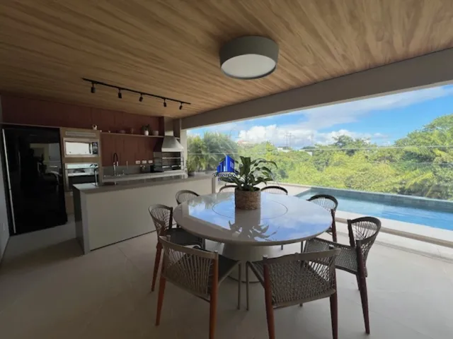 Imagem 5: CASA À VENDA ALPHAVILLE II SALVADOR R$ 6.500.000,00 NOVA, MODERNA, DECORADA, 4 SUÍTES