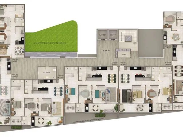 Imagem 3: Legacy Apartamento com 3 dormitórios