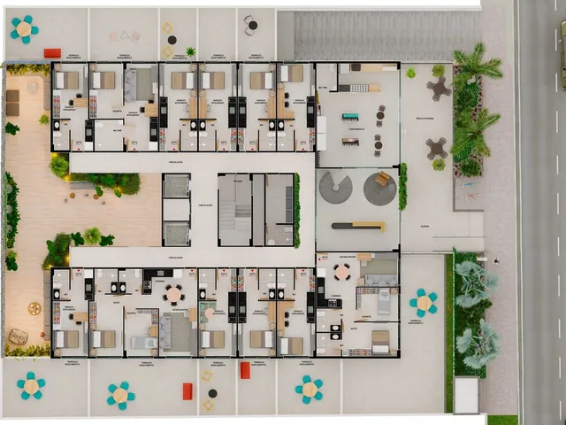 Imagem 16: Ocean Art Park Apartamento com 2 dormitórios
