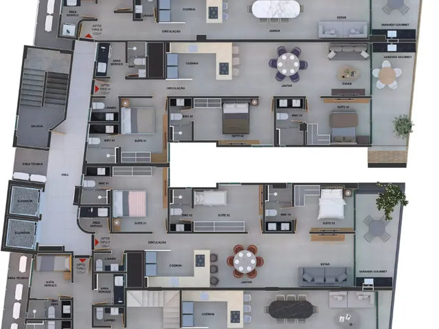 Imagem 5: Aura Apartamento com 3 dormitórios