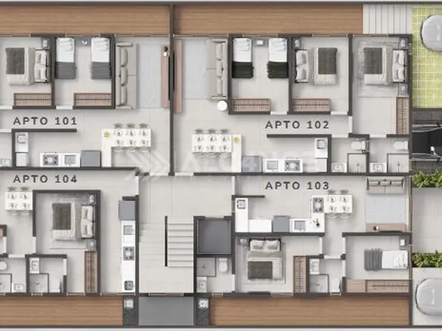 Imagem 15: Apto - 3 Quartos - 1 Suíte - 72,32 m² - Bancários, João Pessoa/PB