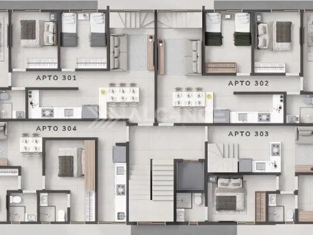Imagem 14: Apto - 3 Quartos - 1 Suíte - 72,32 m² - Bancários, João Pessoa/PB