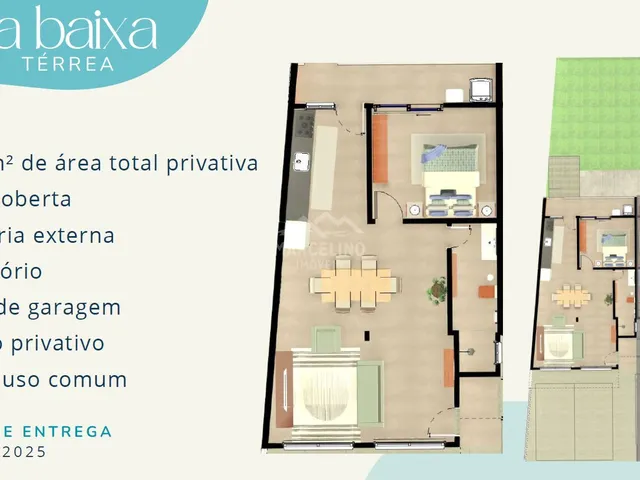 Imagem 6: Apartamentos de 2 dormitórios a venda em Garopaba, SC!