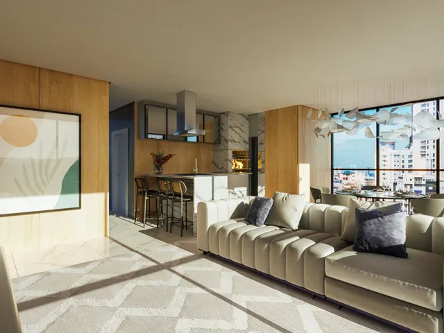 Imagem 2: Apartamento de Luxo com 3 Quartos e 3 Suítes em Balneário Camboriú-Sc Bairro Pioneiros