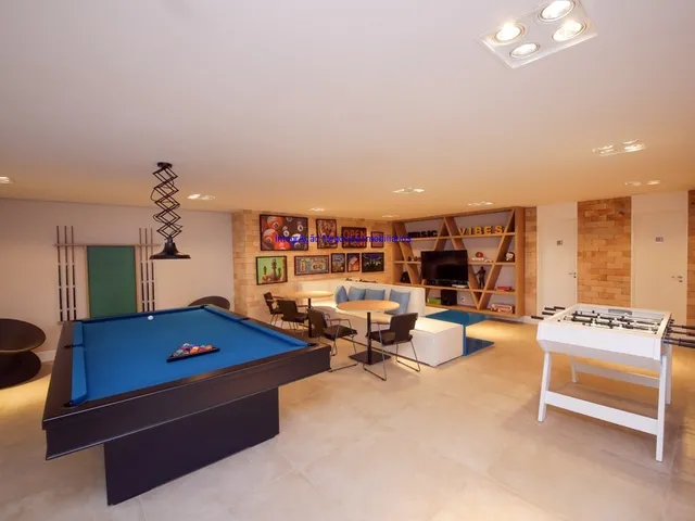 Imagem 5: Condomínio com área de lazer completa com sauna, salão gourmet, piscina com raia