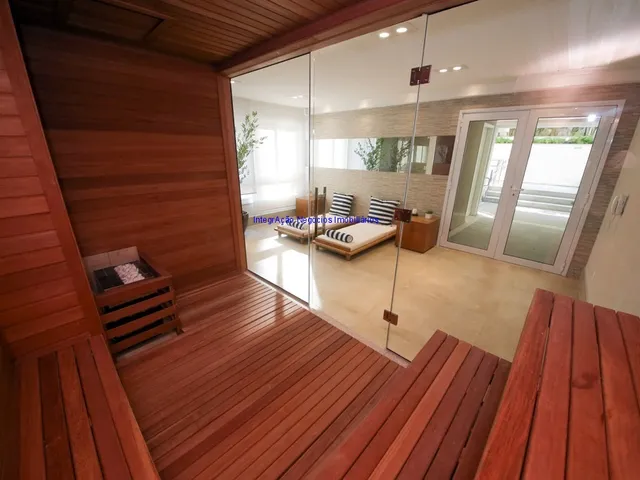 Imagem 6: Condomínio com área de lazer completa com sauna, salão gourmet, piscina com raia