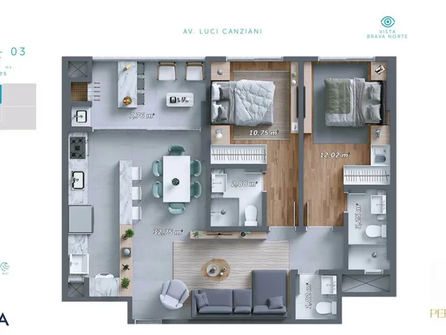 Imagem 14: Praia Brava Itajaí Apartamento a venda