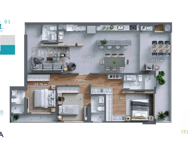 Imagem 5: Praia Brava Itajaí Apartamento a venda