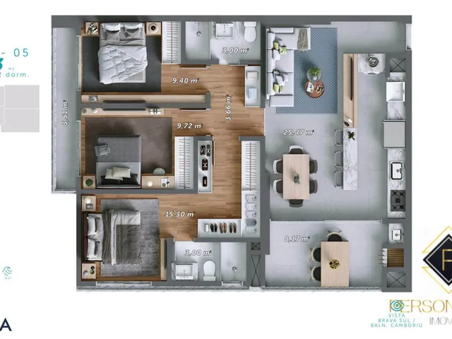 Imagem 8: Praia Brava Itajaí Apartamento a Venda