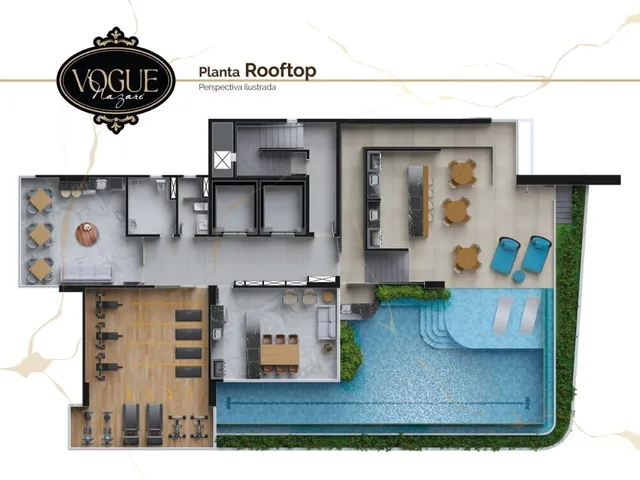 Imagem 4: VOGUE NAZARÉ Lançamento no centro de Belém com 3 suítes e varanda gourmet