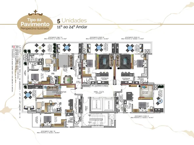 Imagem 8: Vogue Nazaré - Studios e Apartamentos de 1 e 2 quartos (1 suites) em Nazaré - Belém
